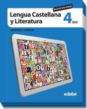 Portada de LENGUA CASTELLANA Y LITERATURA 4 (INCLUYE CD AUDIO)