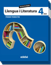 Portada de LLENGUA I LITERATURA 4 (INCLOU CD-ÀUDIO)