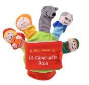 Portada de La Caperucita Roja (libro guante con t&iacute;teres de dedo)