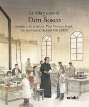 Portada de Vida y obra de Don Bosco contada a los niños