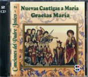 Portada de Nuevas cantigas A Maria ; Gracias María