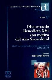 Portada de DISCURSOS DE BENEDICTO XVI CON MOTIVO DEL A¥O SACERDOTAL