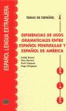 Portada de Diferencias de usos gramaticales