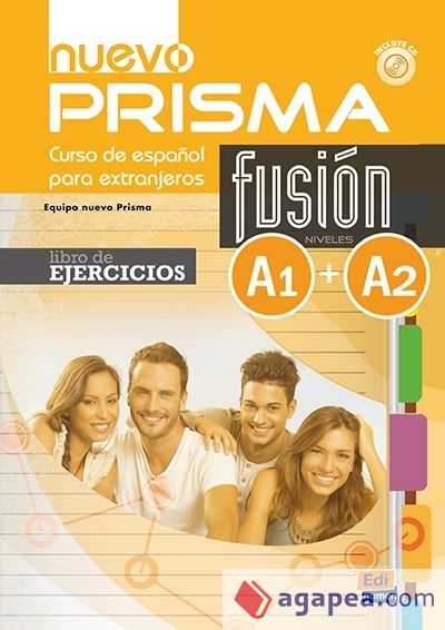 Nuevo Prisma Fusión A1, A2: libro de ejercicios