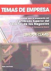 Portada de Temas de empresa - Libro de claves