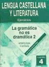 Portada de Cuaderno 4. La gramática no es dramática 2