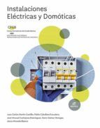 Portada de Instalaciones eléctricas y domóticas (Ebook)