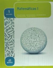 Portada de Matemáticas I 1º Bachillerato (LOMCE)