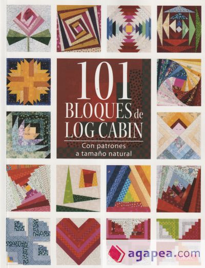 101 Bloques de Log Cabin