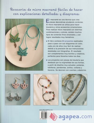 Accesorios de micro macramé