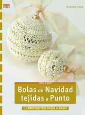 Portada de Bolas de Navidad tejidas a punto