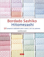 Portada de Bordado sashiko hitomezashi