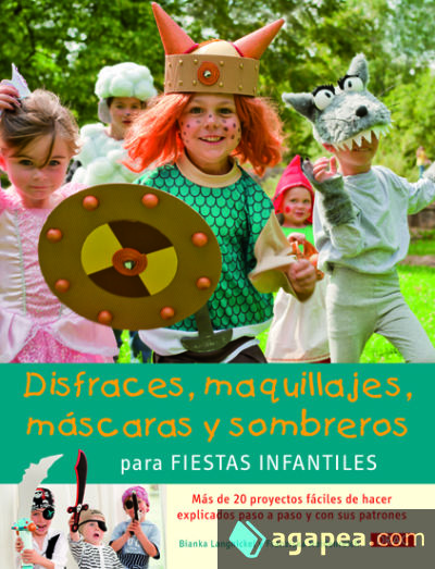 Disfraces, maquillajes, máscaras y sombreros para fiestas infantiles