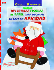 Portada de Divertidas figuras de papel para decorar la casa en Navidad