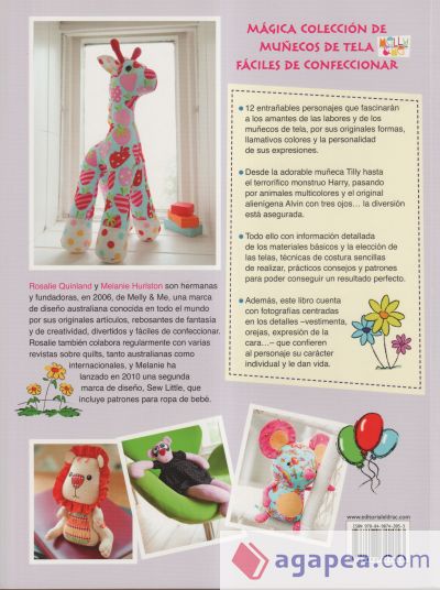 MUÑECOS DE TELA CON DISEÑOS FANTÁSTICOS Y CREATIVOS