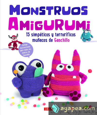 Monstruos Amigurumi - 15 simpáticos y terrorífios muñecos de ganchillo