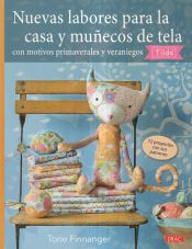 Portada de Nuevas labores para la casa y muñecos de tela con motivos primaverales y veraniegos Tilda