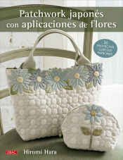 Portada de Patchwork japonés con aplicaciones de flores