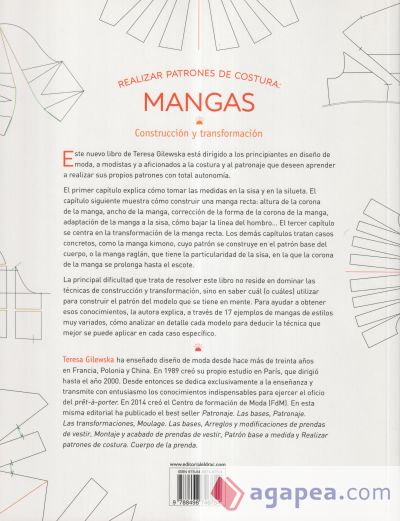 Realizar patrones de costura: Mangas