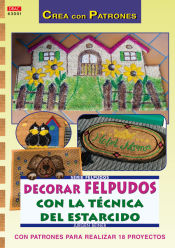 Portada de Serie Felpudos nº 1. DECORAR FELPUDOS CON LA TÉCNICA DEL ESTARCIDO