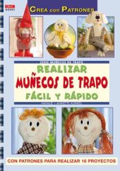 Portada de Serie Muñecos de trapo nº 1. REALIZAR MUÑECOS DE TRAPO FÁCIL Y RÁPIDO