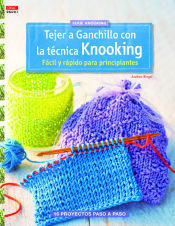 Portada de Tejer ganchillo con la técnica Knooking