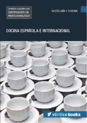 Portada de Cocina española e internacional. Certificados de profesionalidad. Cocina