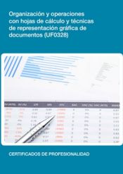 Portada de Organización y operaciones con hojas de cálculo y técnicas de representación gráfica de documentos. Certificados de profesionalidad. Asistencia documental y de gestión en despachos y oficinas