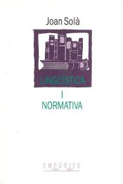 Portada de Lingüística i normativa