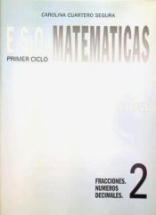 Portada de Fracciones, números naturales, ESO, 1 ciclo