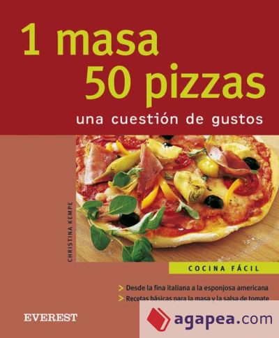 1 masa 50 pizzas. Una cuestión de gustos