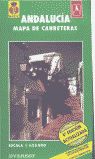 Portada de ANDALUCIA MAPA CARRETERAS EVEREST