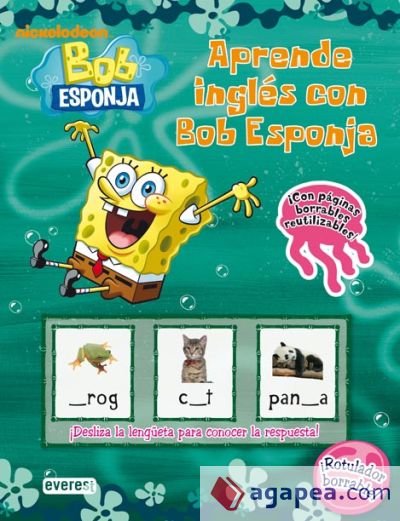 APRENDE INGLES CON BOB ESPONJA bob esponja APRENDE INGLES CON BOB ESPONJA