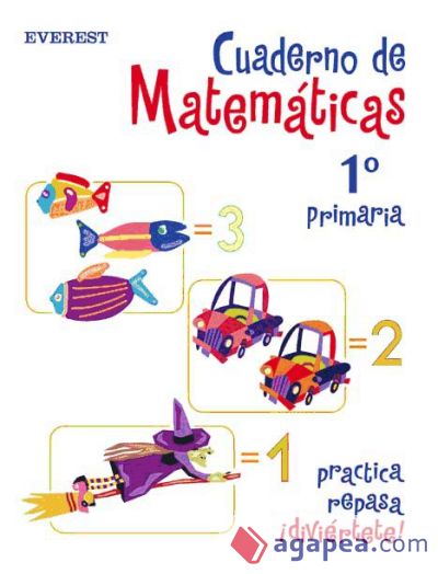 Cuaderno de Matemáticas 1º Primaria