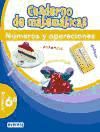 Portada de Cuaderno de Matemáticas. 6º Primaria. Números y Operaciones