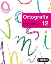 Portada de Cuaderno de ortografía 12, Educación Primaria