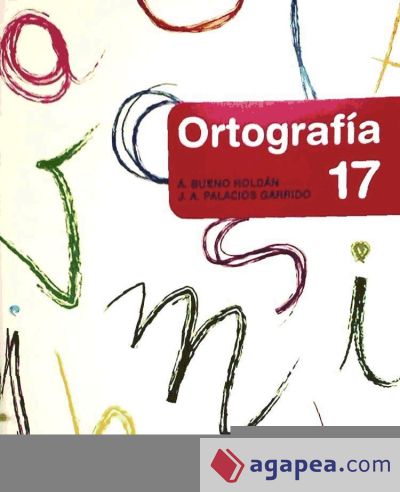 Cuaderno de ortografía 17, Educación Primaria