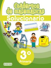 Portada de Cuadernos de Matemáticas. 3º Primaria. Solucionario