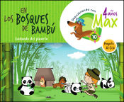 Portada de Descubriendo con Max. En los bosques de bambú. Cuidando del planeta. Ciclo 4 años. LA