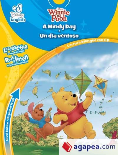 Disney English. A Windy Day. Un día ventoso. Nivel básico. Beginner level
