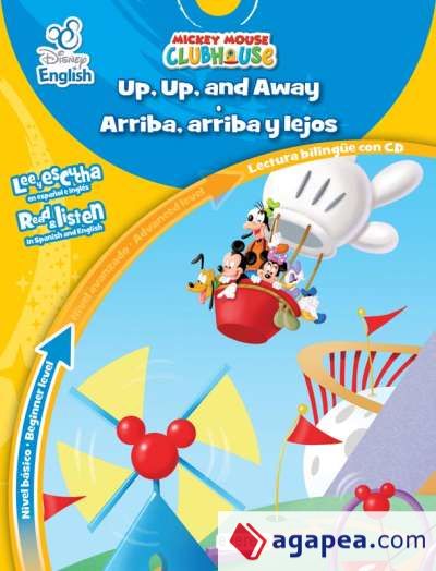 Disney English. Up, Up and Away. Arriba, arriba y lejos. Nivel básico. Beginner level