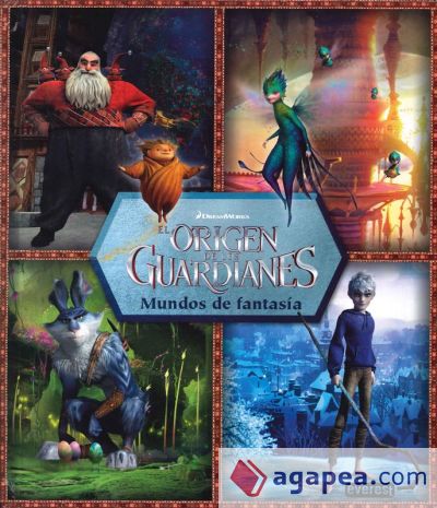 El origen de los Guardianes. Mundo de fantasía. Libro desplegable