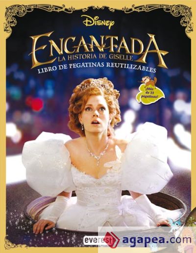 Encantada. La historia de Giselle. Libro de pegatinas reutilizables