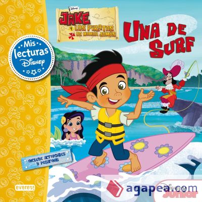 Jake y los piratas de Nunca Jamás. Una de surf