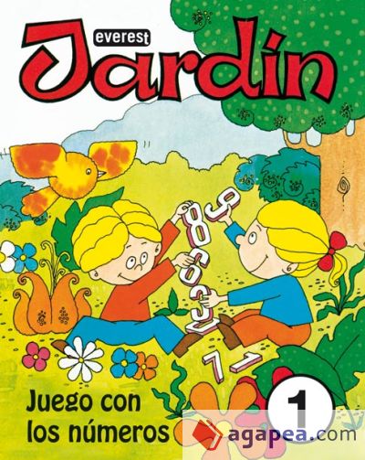 Jard&iacute;n. Juego con los n&uacute;meros 1