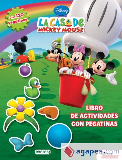 La Casa de Mickey Mouse. Libro de actividades con pegatinas