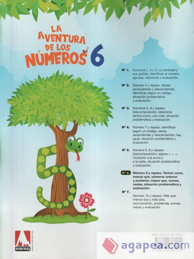 La aventura de los números 6 (Edición 2023)