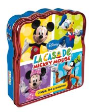 Portada de La casa de Mickey mouse. Juega, lee y colorea