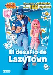 Portada de Lazy Town. Libro de actividades con pegatinas y póster