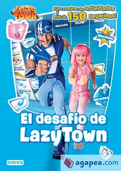 Lazy Town. Libro de actividades con pegatinas y póster